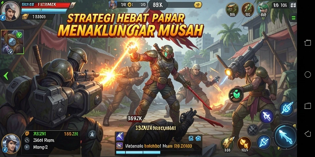 Tampilan gameplay menarik dalam 369ZK yang penuh strategi.