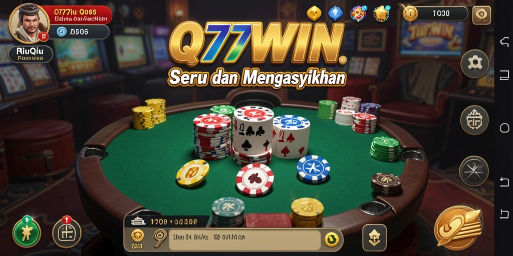 Screenshot gameplay menarik dari permainan QiuQiu.