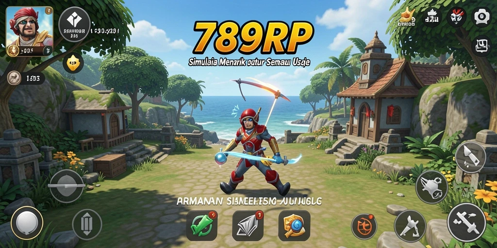 Screenshot gameplay 789RP yang menunjukkan fitur simulasi yang interaktif.