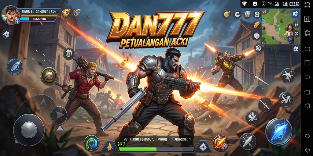 Gameplay aksi mendebarkan dalam DAN777 penuh tantangan.