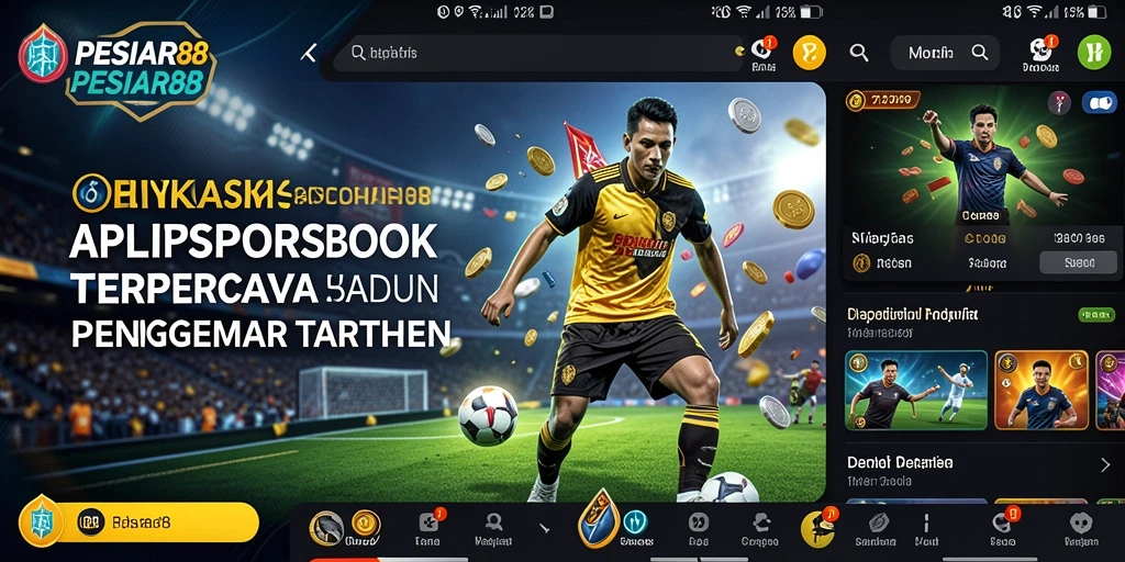 Screenshot PESIAR88 menampilkan pengguna yang sedang melakukan taruhan dengan antarmuka yang menarik.